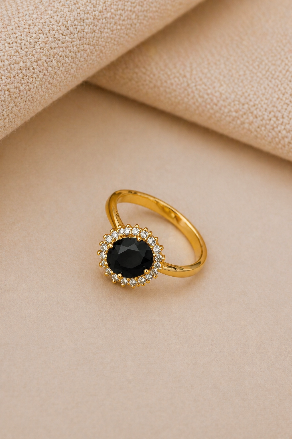 Midnight Halo Luxe Ring