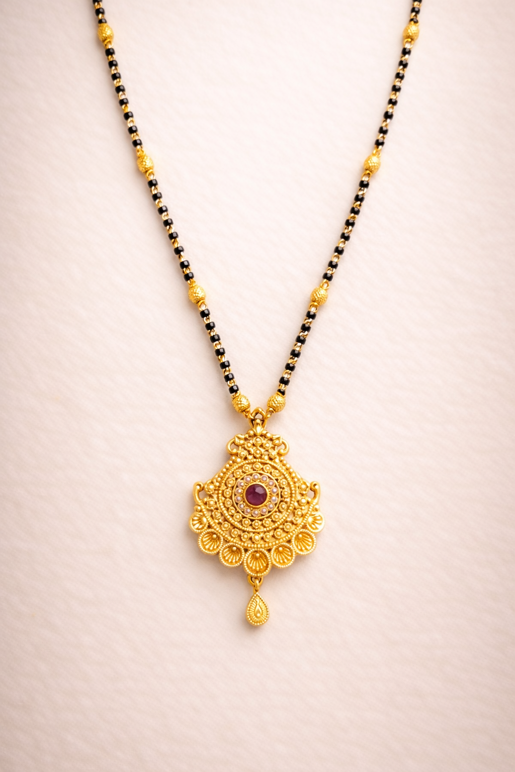 Royal Mandala Mangalsutra Necklace