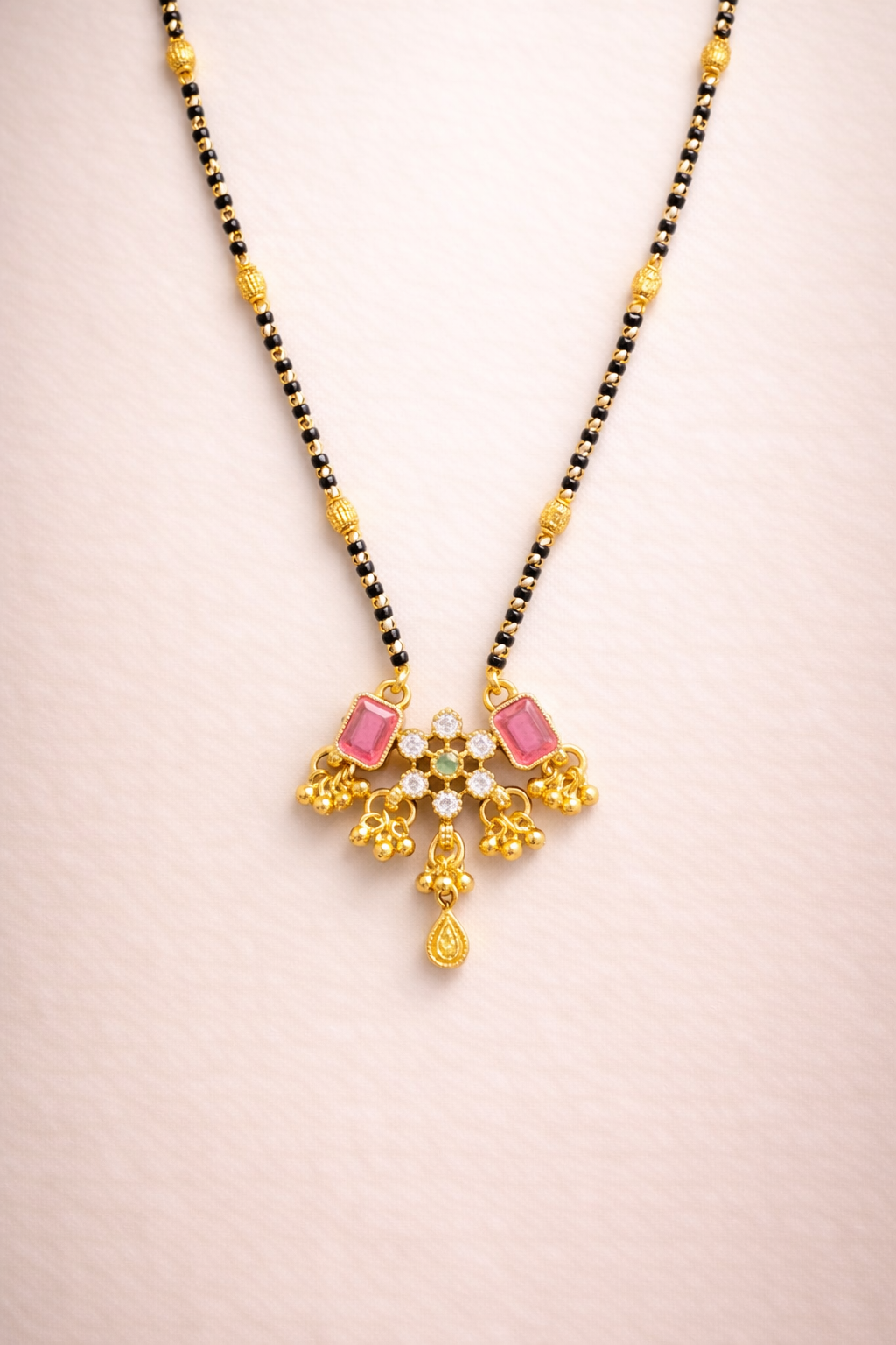 Royal Blossom Charm Mangalsutra