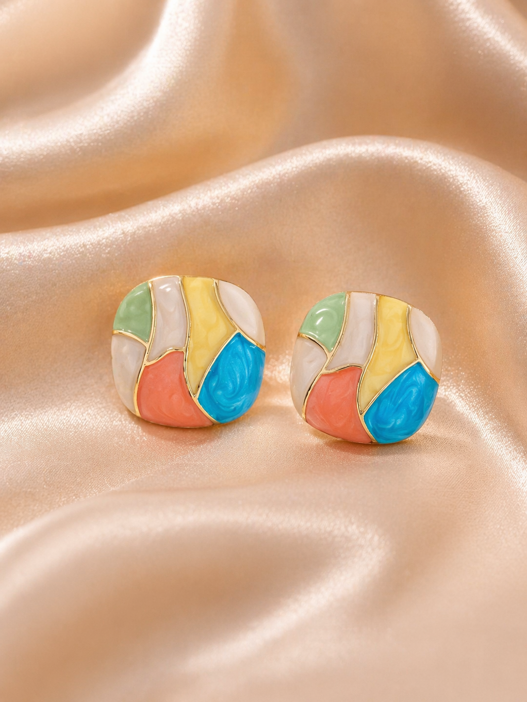 Candy Pop Luxe Stud Earrings