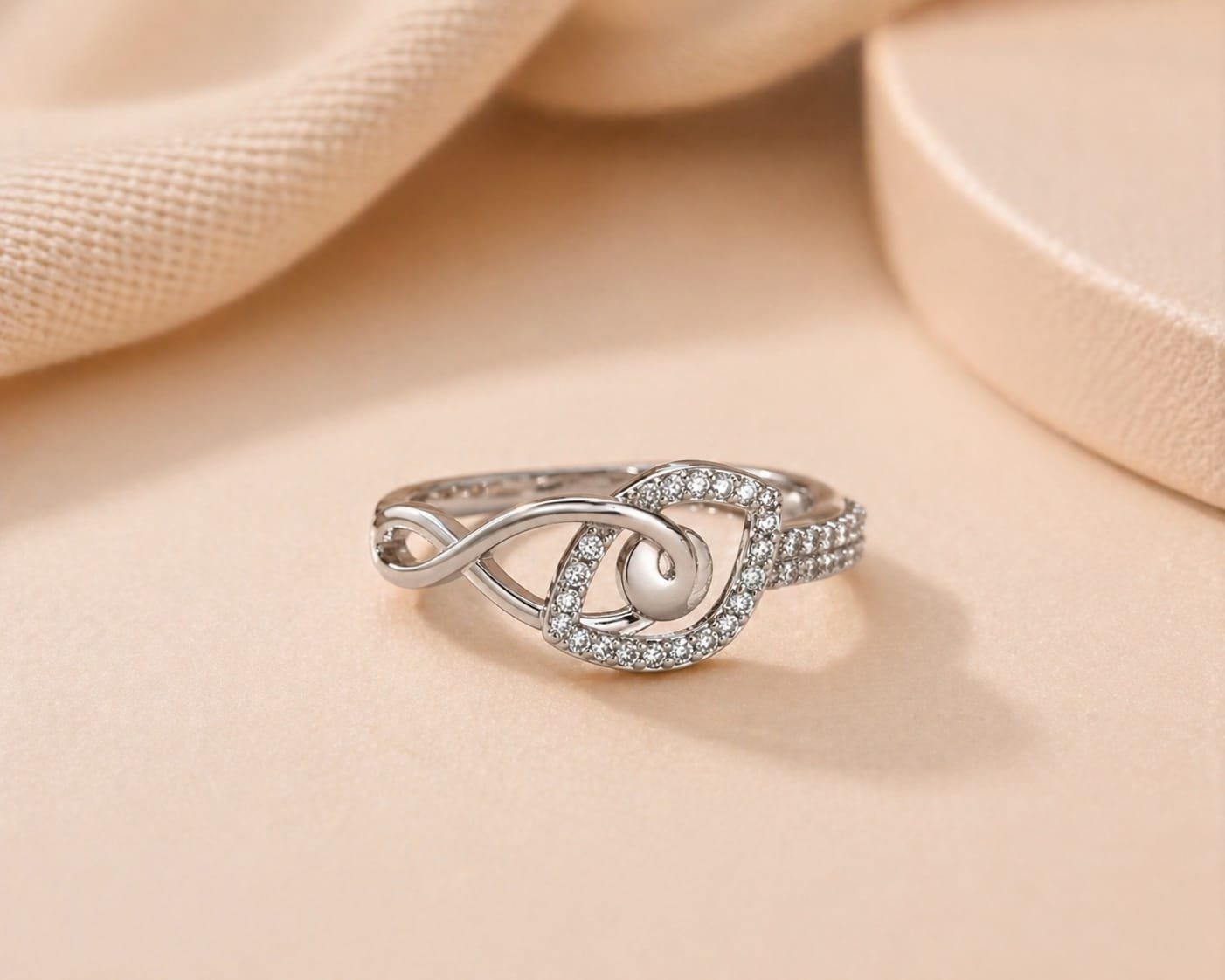 Infinity Grace Spark Ring