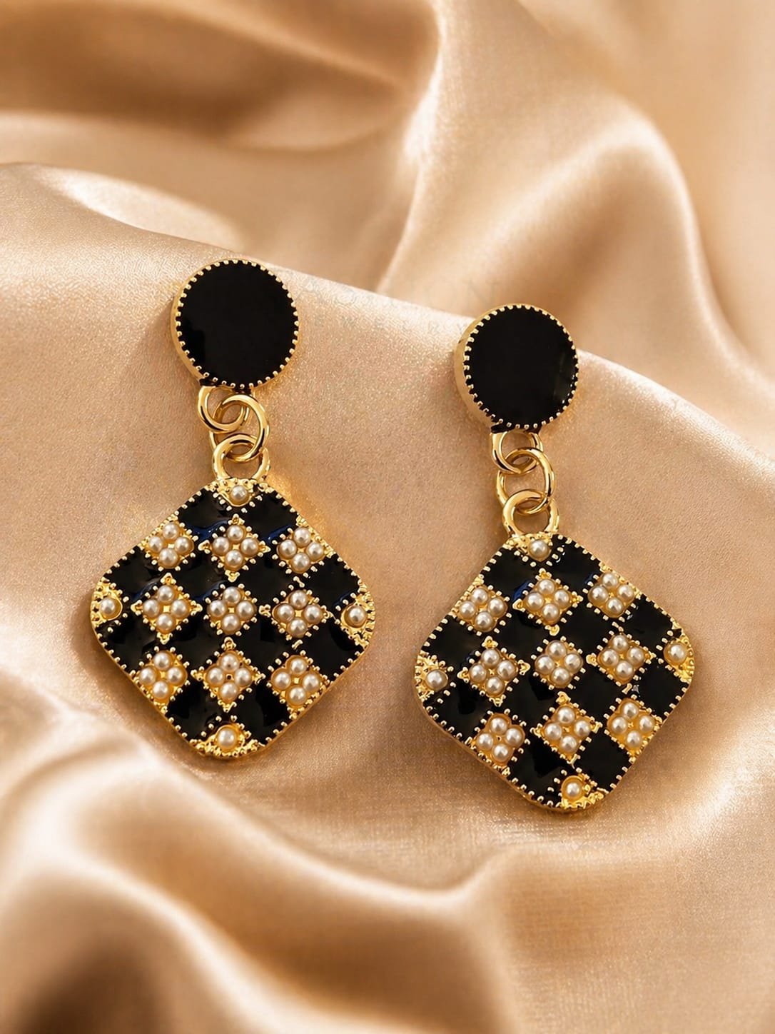 Midnight Luxe Statement Earrings