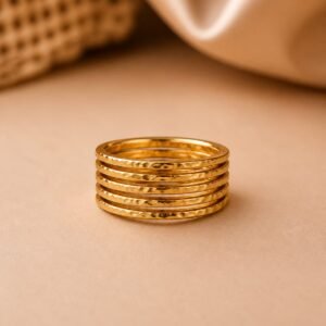 Golden Stack Luxe Ring