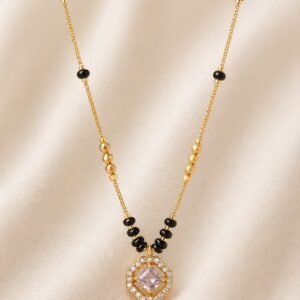 Golden Grace Mangalsutra Pendant Necklace