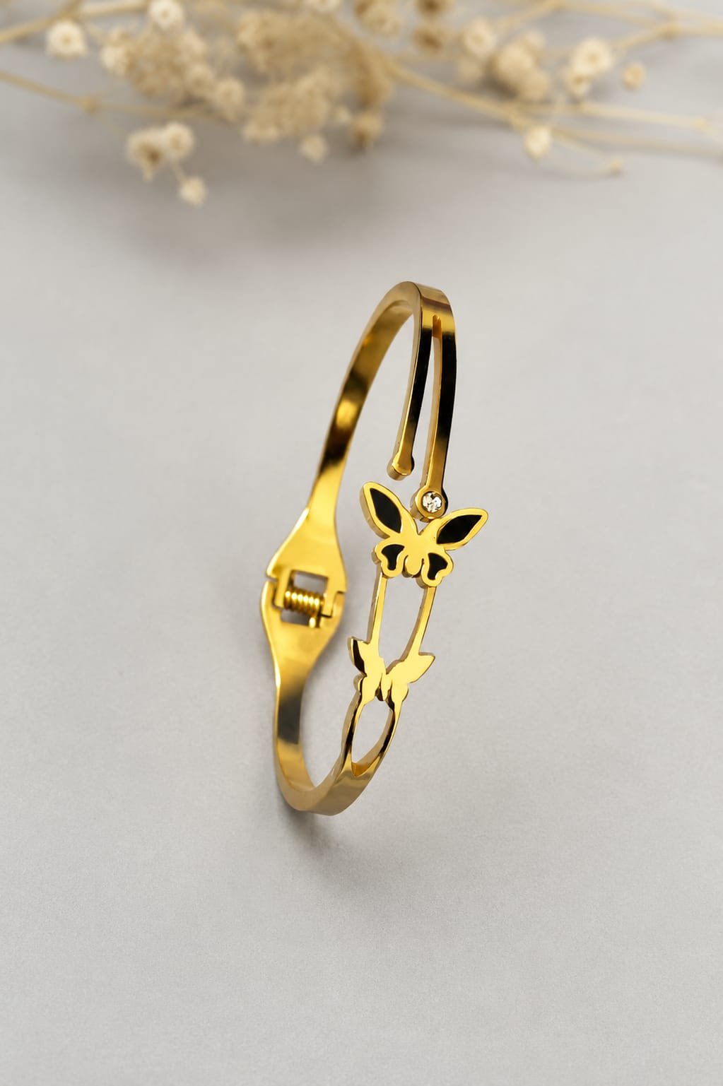 Enchanted Butterfly Cuff Bangle