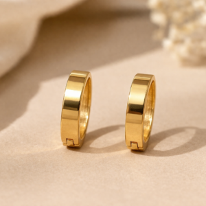 Classic Gold Hoop Earrings