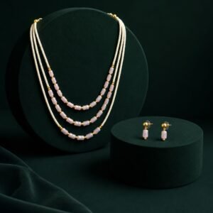 Blush Pearl Layered Jewelry Set