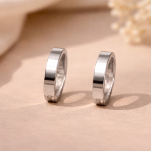 Classic Silver Hoop Earrings